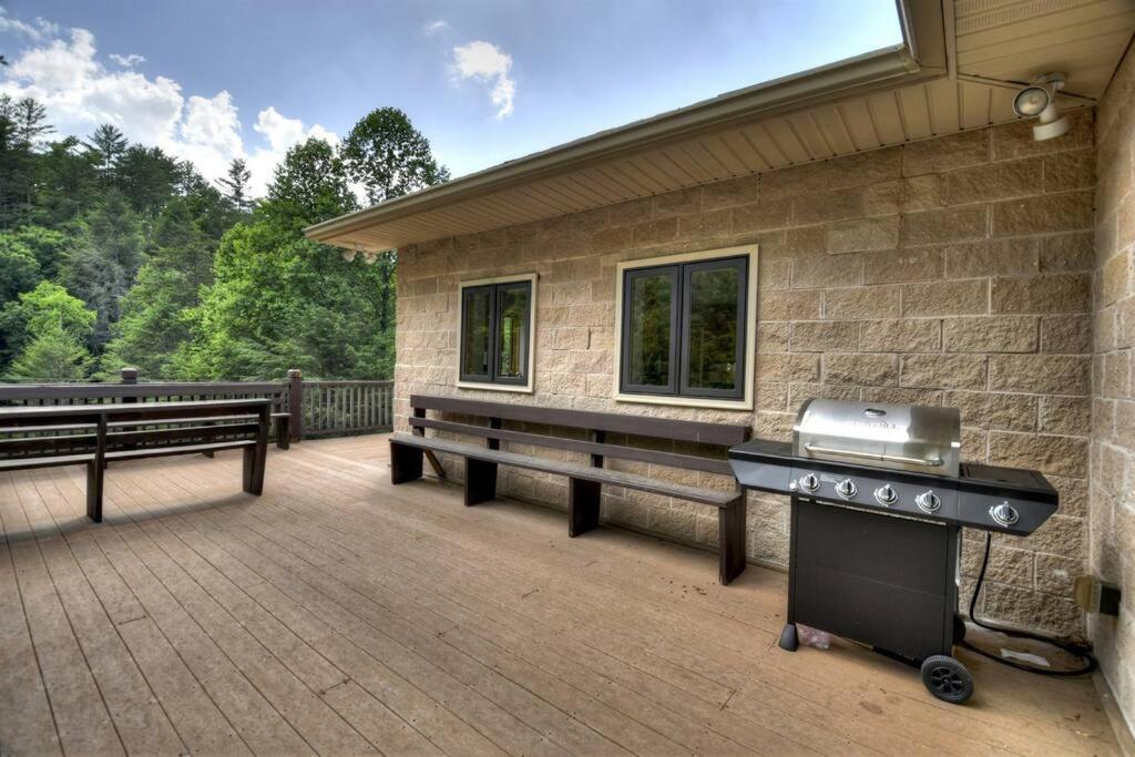 The Chariot - Creek Front With Hottub, Fire Pits, Billiards, Ev Charger - Sandalwood Stays Blue Ridge Exterior foto